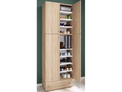 Móvel De Arrumação|Sapateira|VCM Armário de sapatos Lona Sonoma Oak A. 200 x L. 70 x P. 39 cm Multicor