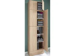 Móvel De Arrumação|Sapateira*VCM Armário de sapatos Lona Sonoma Oak A. 240 x L. 70 x P. 39 cm Multicor