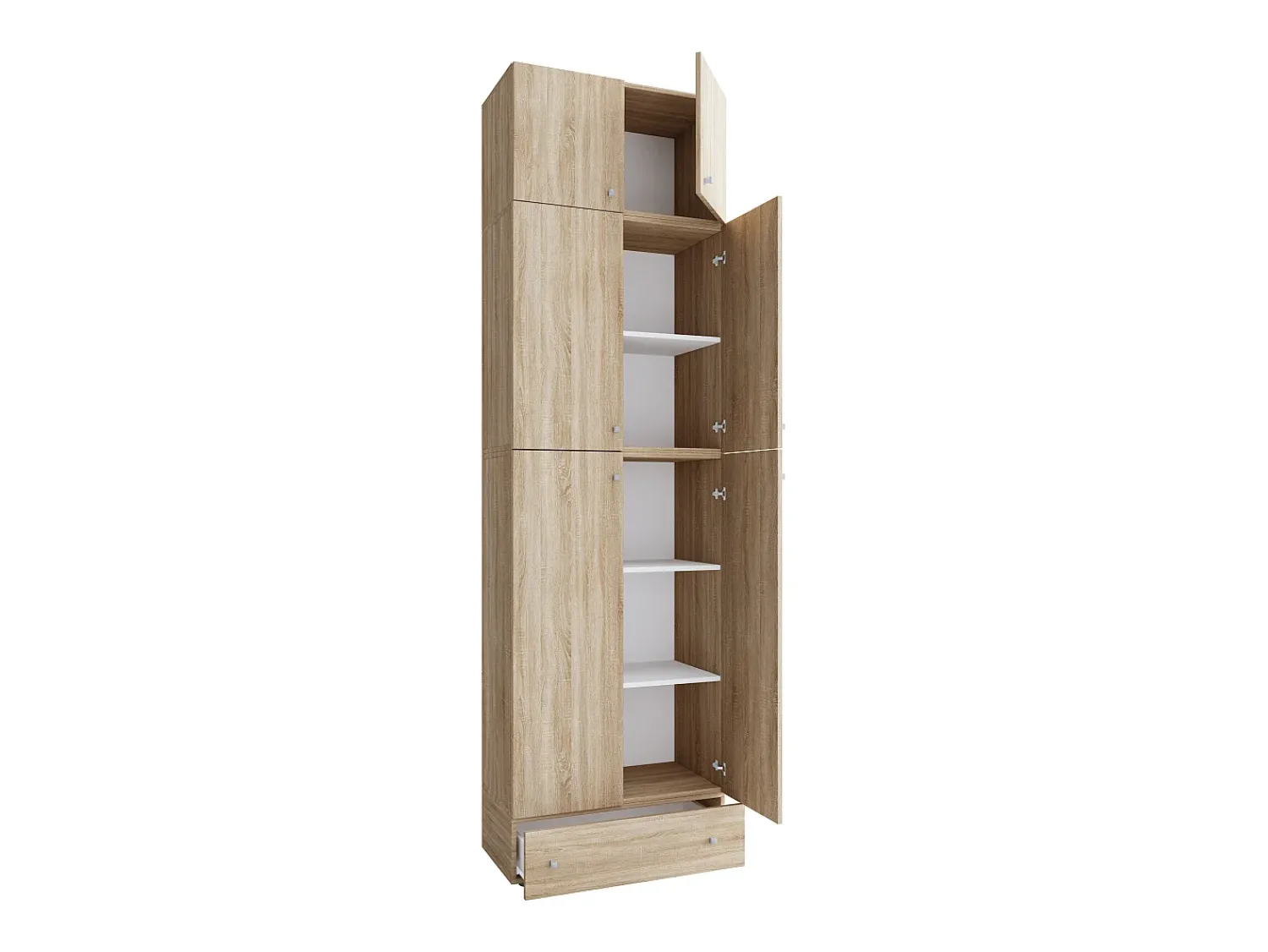 Móvel De Arrumação|Sapateira*VCM Armário de sapatos Lona Sonoma Oak A. 240 x L. 70 x P. 39 cm Multicor