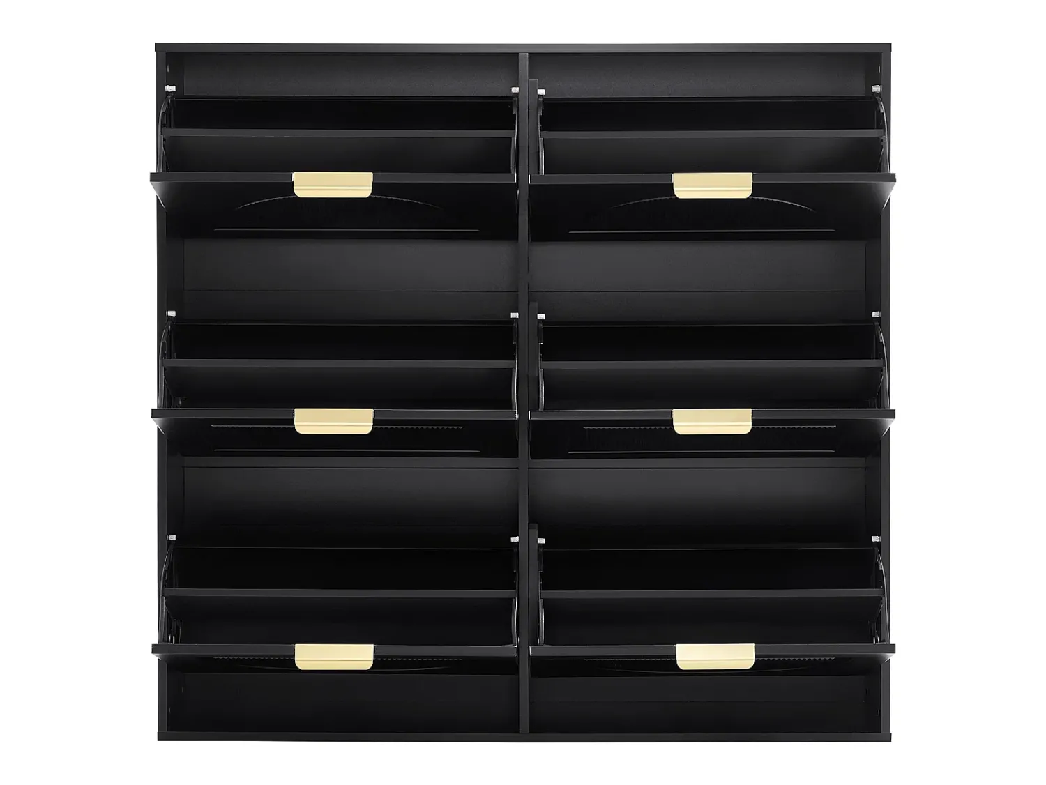 Hauss Spole Armário de sapatos com 6 portas basculantes, 118x25x115 cm^ Móvel De Arrumação|Sapateira