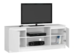 Akord Armário de TV 140 cm 2 Portas 1 Prateleira - Design Moderno e Elegante^ Móvel De Tv
