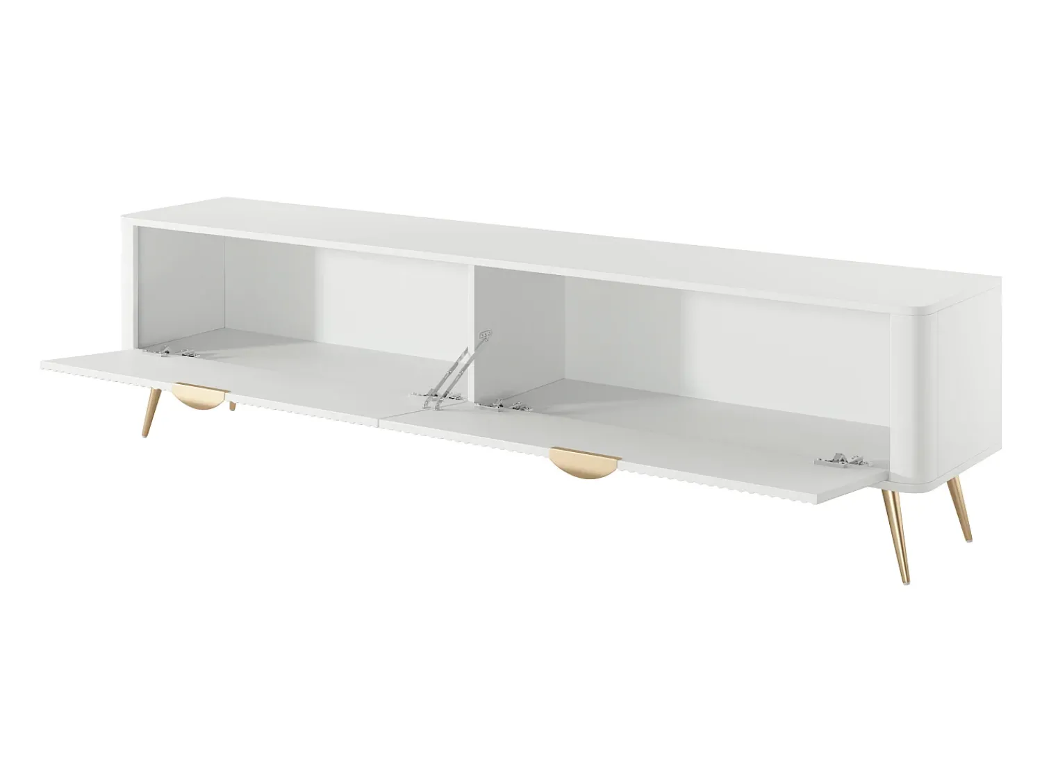 Móvel De Tv* Armário de TV: , 200 x 38 x 51,2 cm Branco