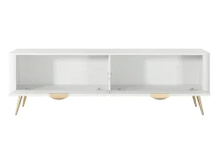 Móvel De Tv* Armário de TV: , 163,2 x 38 x 51,2 cm Branco
