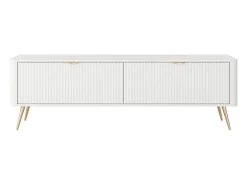 Móvel De Tv* Armário de TV: , 163,2 x 38 x 51,2 cm Branco