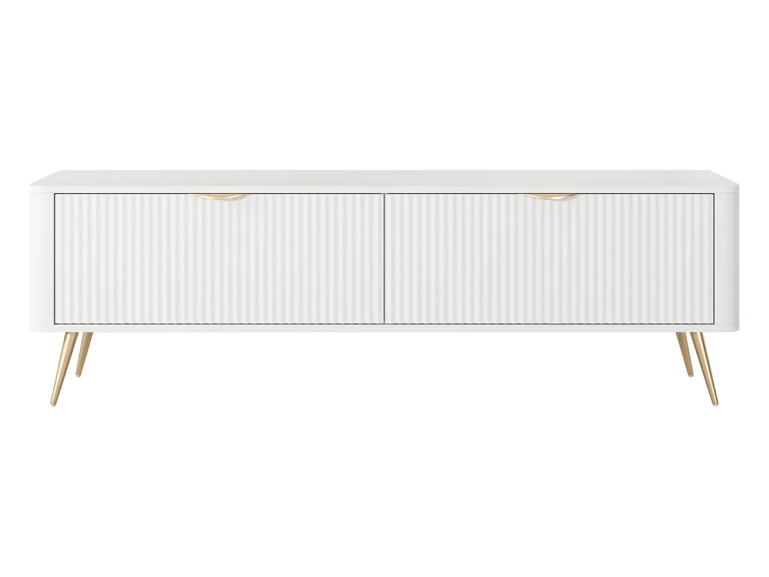 Móvel De Tv* Armário de TV: , 163,2 x 38 x 51,2 cm Branco