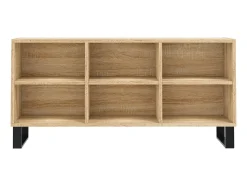 Armário de TV 103,5x30x50 cm derivados madeira carvalho sonoma PT605615^ Móvel De Tv