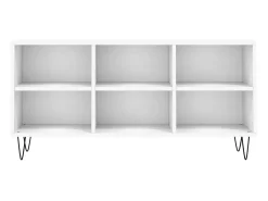 Móvel De Tv* Armário de TV 103,5x30x50 cm derivados de madeira PT893046 Branco