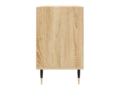 Móvel De Tv| Armário de TV 103,5x30x50 cm derivados madeira carvalho sonoma PT328968 Castanho