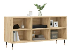 Móvel De Tv| Armário de TV 103,5x30x50 cm derivados madeira carvalho sonoma PT328968 Castanho