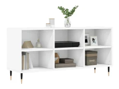 Móvel De Tv* Armário de TV 103,5x30x50 cm derivados de madeira PT247786 Branco