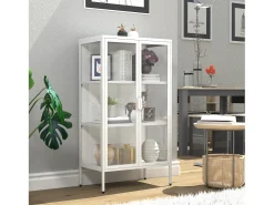Outlet VCM Armário em pé Floka A. 110 x L. 60 x P. 35 cm Branco
