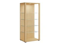 Online VCM Armário em pé Glasol Livro A. 115 x L. 52 x P. 35 cm Castanho