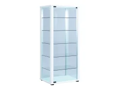 Vitrina*VCM Armário em pé Kavisa Branco A. 115 x L. 50 x P. 38 cm Multicor