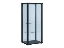 Clearance VCM Armário em pé Kavisa A. 115 x L. 50 x P. 38 cm Preto