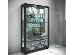Vitrina|VCM Armário em pé Lumo Preto 0 Multicor