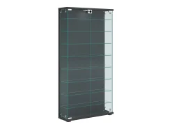 Vitrina*VCM Armário em pé Stelas Antracite A. 114 x L. 59 x P. 17 cm Multicor