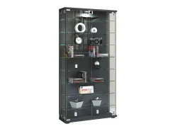 Vitrina*VCM Armário em pé Stelas Antracite A. 114 x L. 59 x P. 17 cm Multicor
