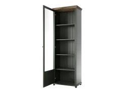 Vitrina*Petits-Meubles Armário expositor de 1 porta, abertura à esquerda Martin Vert et Bois Verde