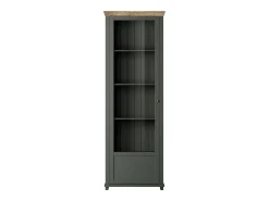 Vitrina*Petits-Meubles Armário expositor de 1 porta, abertura à esquerda Martin Vert et Bois Verde