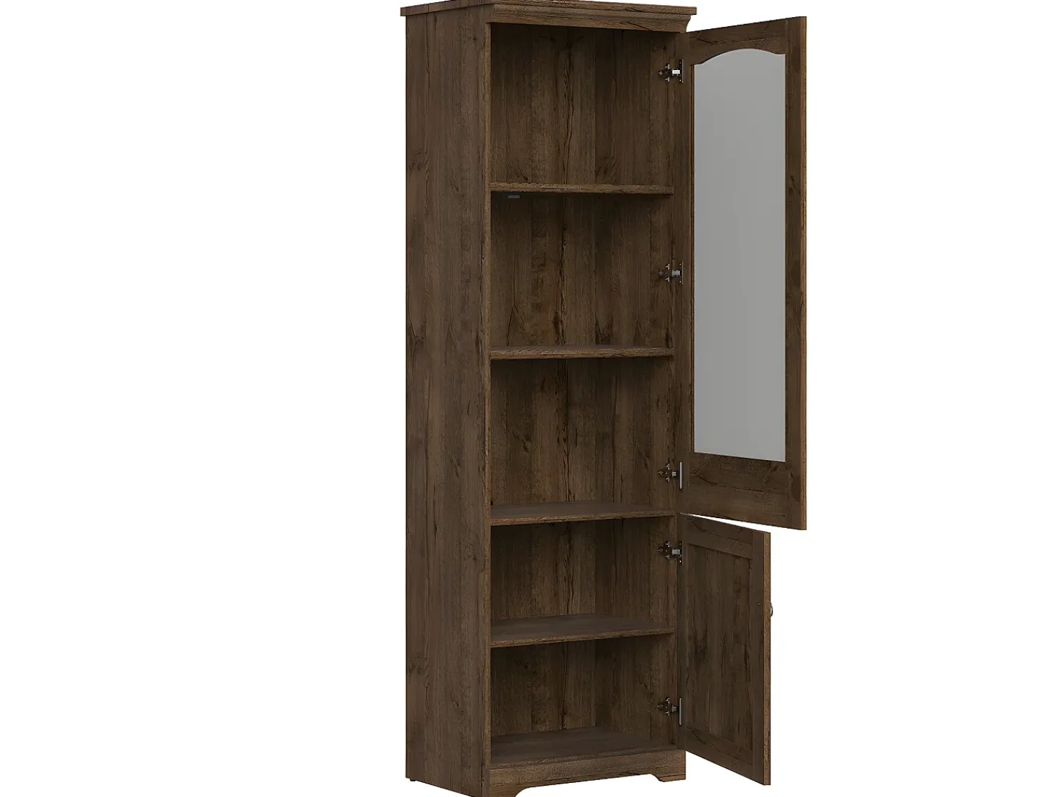Petits-Meubles Armário expositor de 2 portas em madeira Noé^ Vitrina