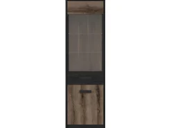 Vitrina|Petits-Meubles Armário expositor de 2 portas Romane Bois Preto