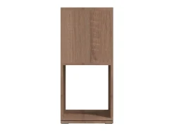 Discount vidaxl Armário giratório 34,5x34,5x75,5 cm aglomerado carvalho sonoma Castanho