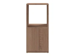 Discount vidaxl Armário giratório 34,5x34,5x75,5 cm aglomerado carvalho sonoma Castanho