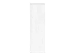 Prateleira|vidaxl Armário lateral ODDA 40x24x79 cm pinho de madeira maciça Branco