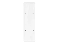 Prateleira*vidaxl Armário lateral ODDA 40x24x79 cm pinho de madeira maciça Branco