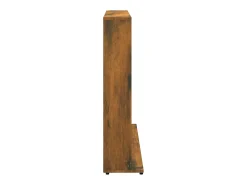 Móvel De Arrumação*vidaxl Armário p/ CD 100x23x89,5 cm derivados madeira carvalho fumado Natural claro