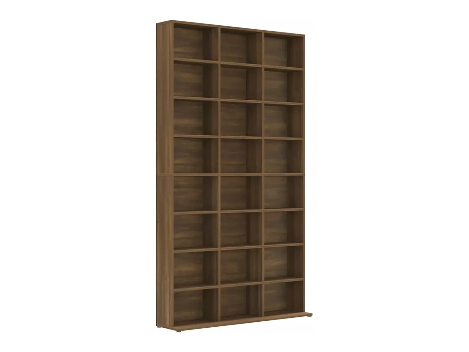 Clearance vidaxl Armário p/ CD 102x23x177,5cm derivado madeira carvalho castanho Natural claro