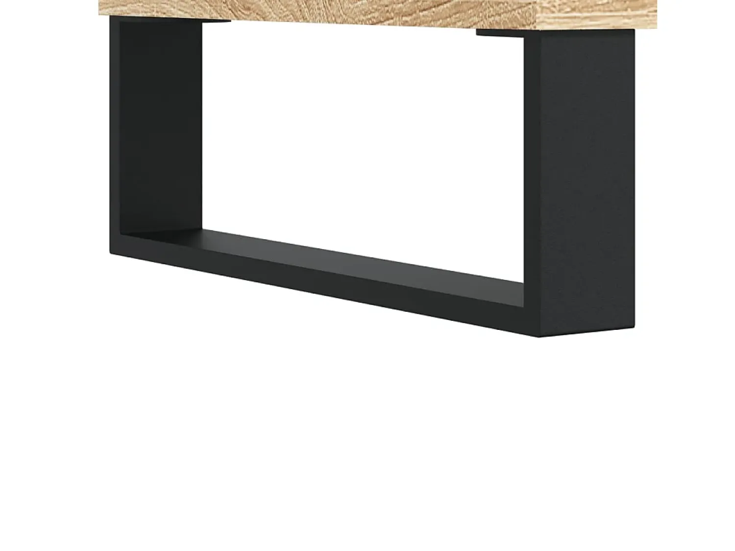 vidaxl Armário p/ discos 84,5x38x89 cm deriv. madeira carvalho sonoma^ Móvel De Arrumação