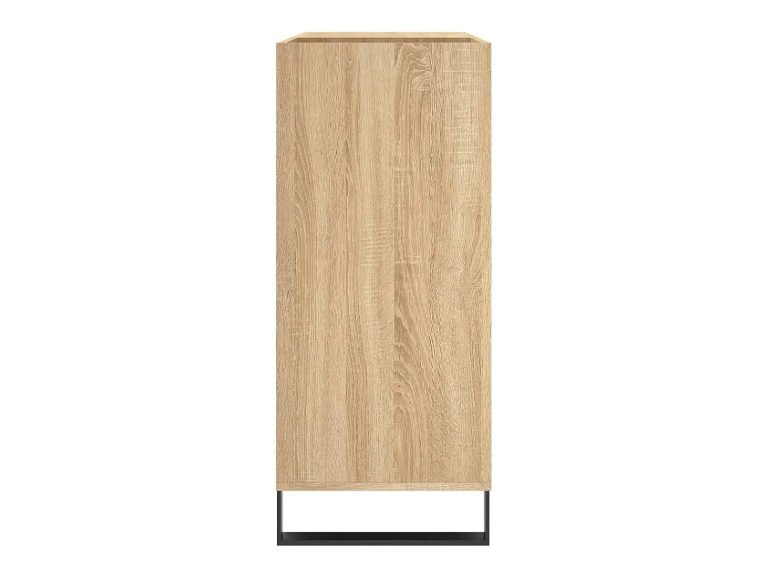 vidaxl Armário p/ discos 84,5x38x89 cm deriv. madeira carvalho sonoma^ Móvel De Arrumação