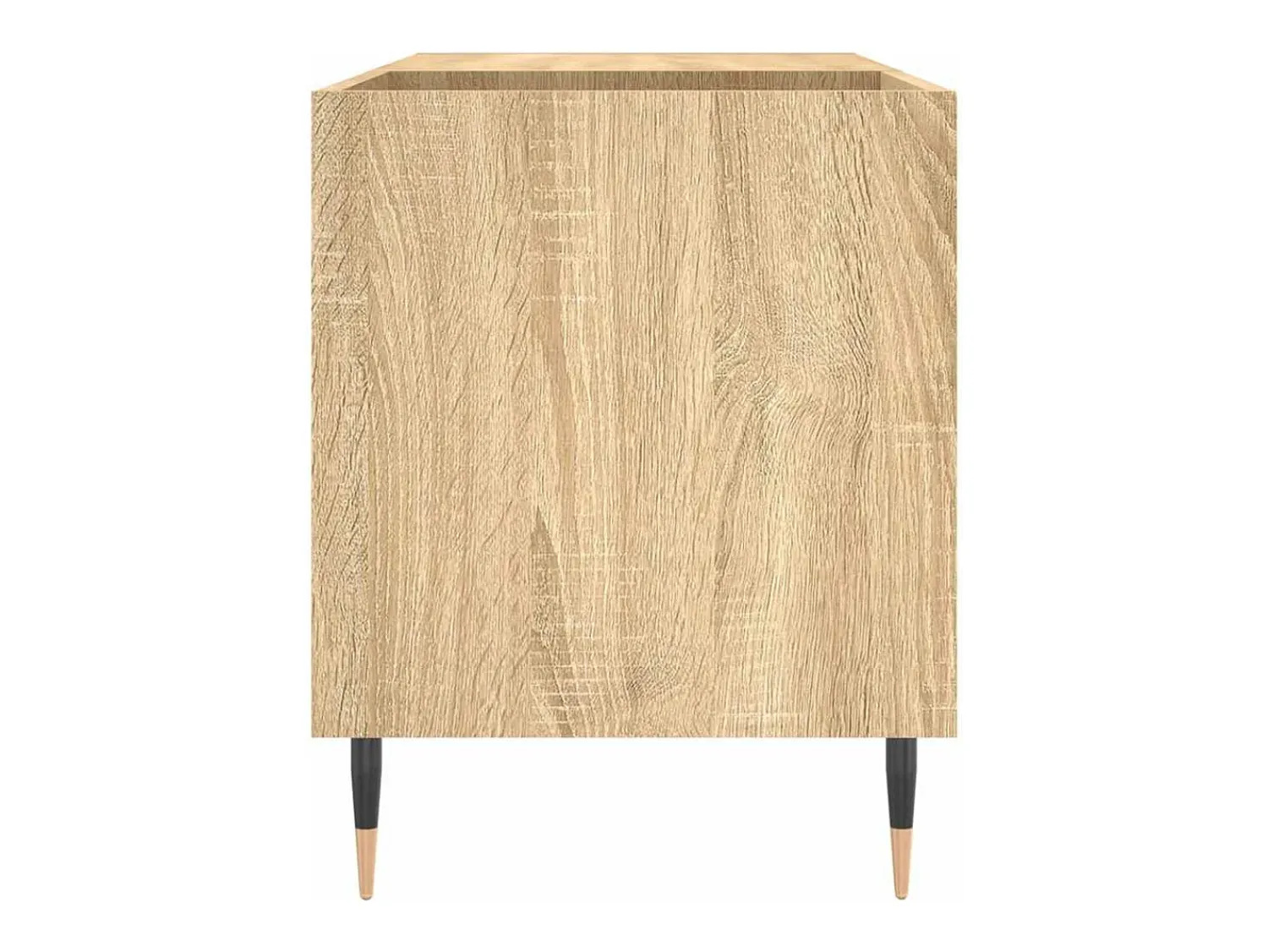 Móvel De Arrumação|vidaxl Armário p/ discos 85x38x48 cm deriv. madeira carvalho sonoma Natural claro