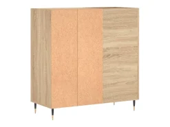 Sale vidaxl Armário p/ discos 84,5x38x89 cm deriv. madeira carvalho sonoma Natural claro