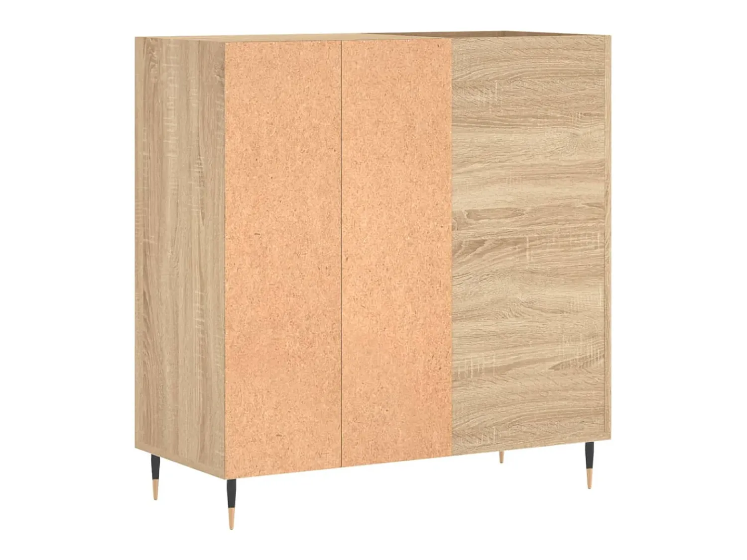 Sale vidaxl Armário p/ discos 84,5x38x89 cm deriv. madeira carvalho sonoma Natural claro