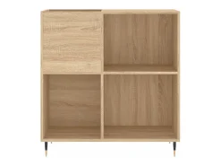 Sale vidaxl Armário p/ discos 84,5x38x89 cm deriv. madeira carvalho sonoma Natural claro
