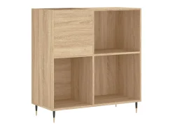 Sale vidaxl Armário p/ discos 84,5x38x89 cm deriv. madeira carvalho sonoma Natural claro