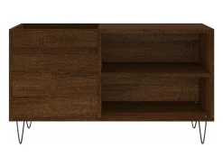 Sale vidaxl Armário p/ discos 85x38x48 cm deriv. madeira carvalho castanho Natural claro