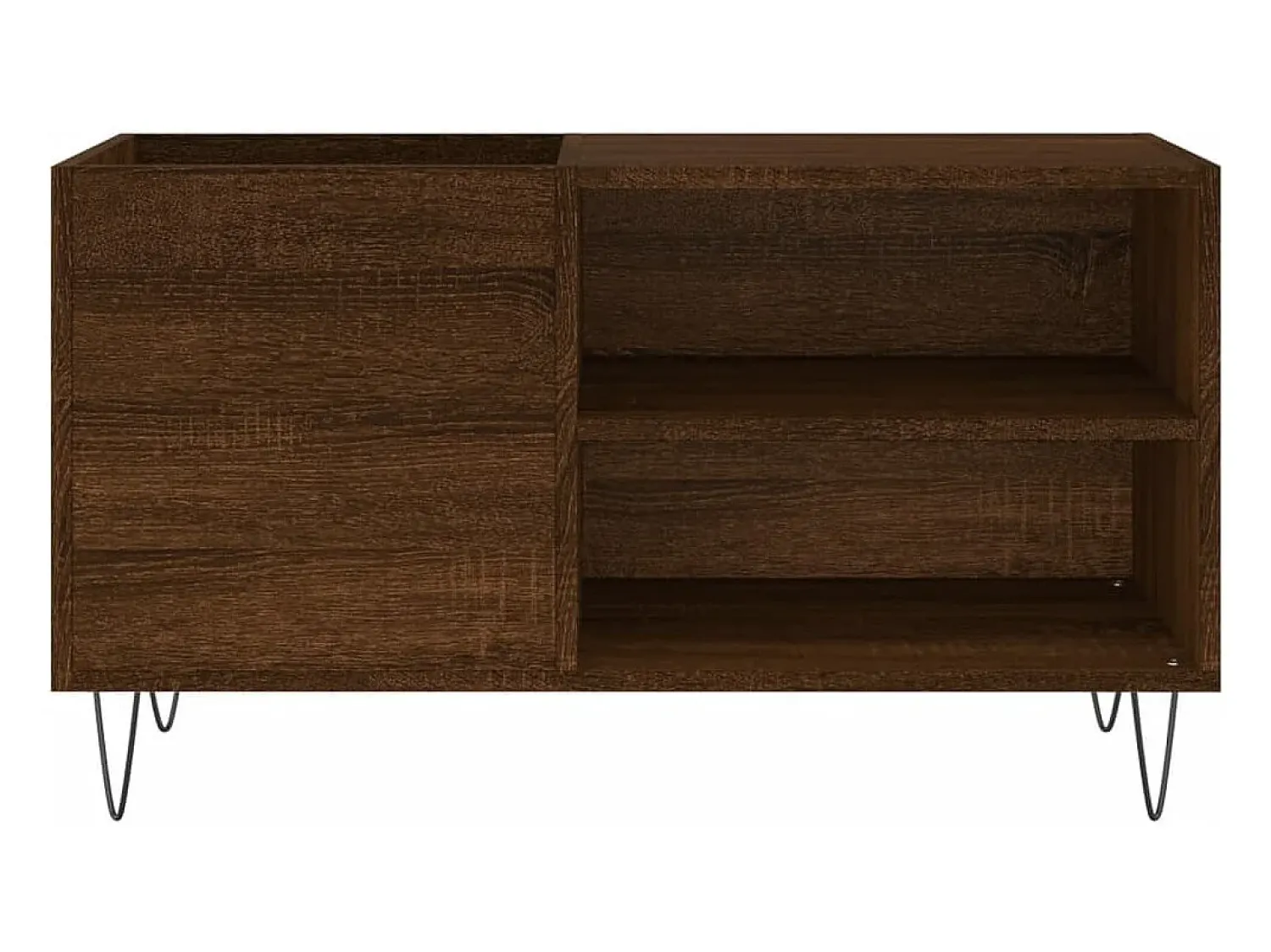 Sale vidaxl Armário p/ discos 85x38x48 cm deriv. madeira carvalho castanho Natural claro