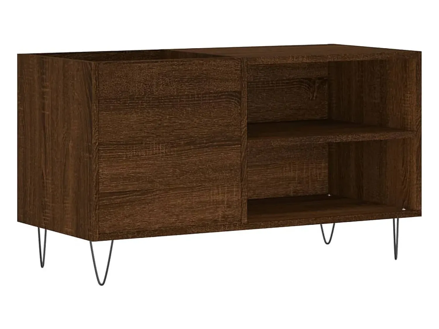 Sale vidaxl Armário p/ discos 85x38x48 cm deriv. madeira carvalho castanho Natural claro