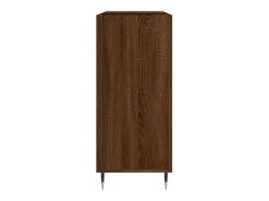 Móvel De Arrumação|vidaxl Armário p/ discos 84,5x38x89cm deriv. madeira carvalho castanho Natural claro