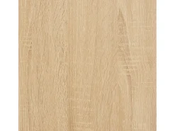 vidaxl Armário p/ discos 100x38x48cm derivados madeira carvalho sonoma^ Móvel De Arrumação
