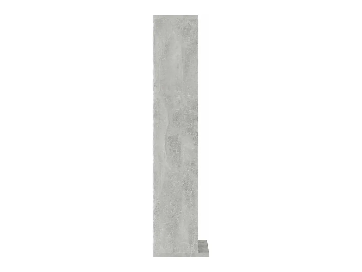Móvel De Arrumação*vidaxl Armário para CD 21x20x88 cm madeira processada cinza cimento Cinzento