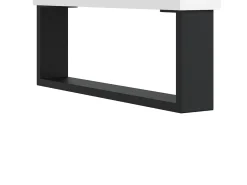 Móvel De Arrumação*vidaxl Armário para discos 84,5x38x89 cm derivados de madeira Branco