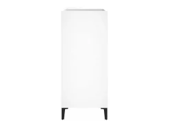 Móvel De Arrumação*vidaxl Armário para discos 84,5x38x89 cm derivados de madeira Branco