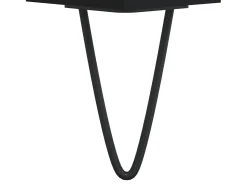 Móvel De Arrumação|vidaxl Armário para discos 100x38x48 cm derivados de madeira Preto