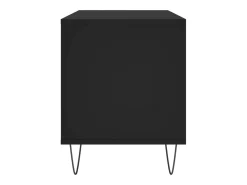 Móvel De Arrumação|vidaxl Armário para discos 100x38x48 cm derivados de madeira Preto