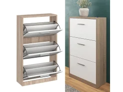 Vicco Armário para sapatos /sonoma 59x22x105 gizmo^ Móvel De Arrumação|Sapateira