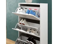 Móvel De Arrumação|Sapateira*Vicco Armário para sapatos 59x22x105 gizmo Branco